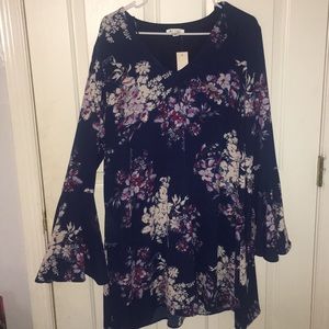 miami floral dress - never worn!!!